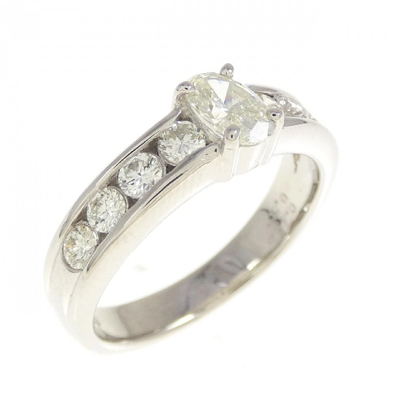 Nhẫn kim cương PT900 0.406CT L VS2 cắt oval - Hàng hiệu Authentic 879429