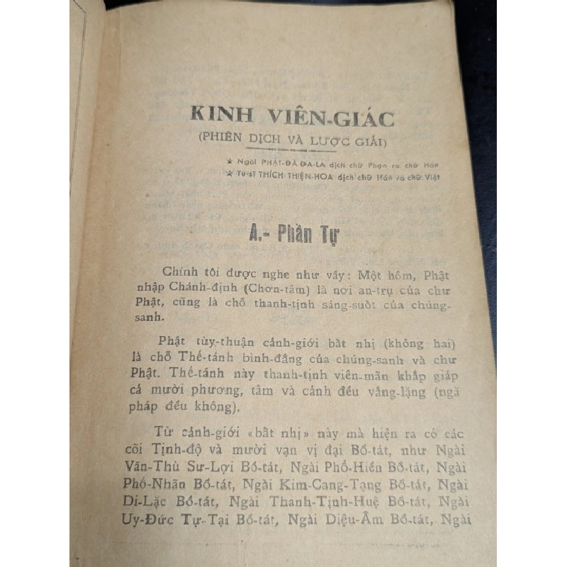 Kinh viên giác phiên dịch và lược giải - dịch giả Thích Thiện Hoa 378178