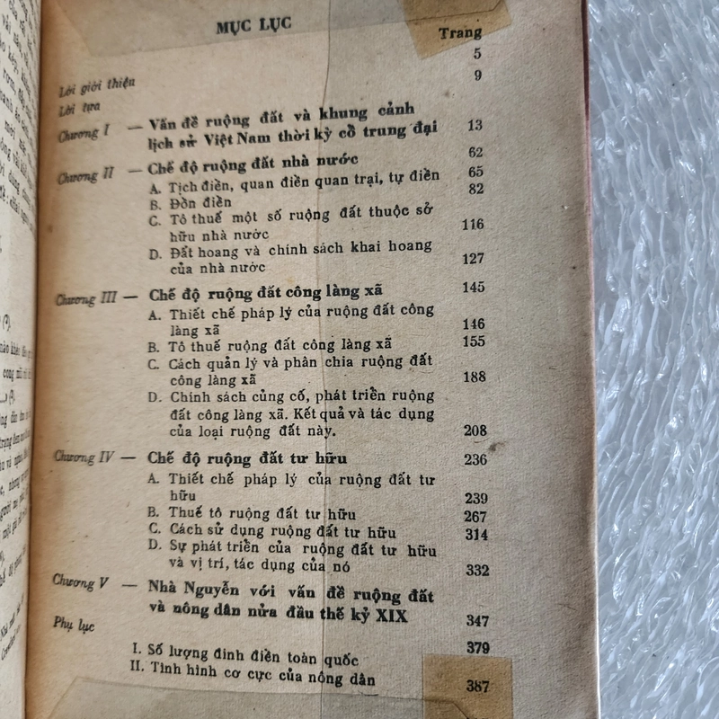 Tìm hiểu chế độ ruộng đất Việt nam nửa đầu thế kỷ XIX | Vũ huy phúc | 1979 529244