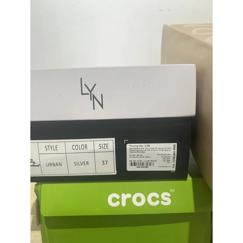 Cao gót ánh bạc 1023577