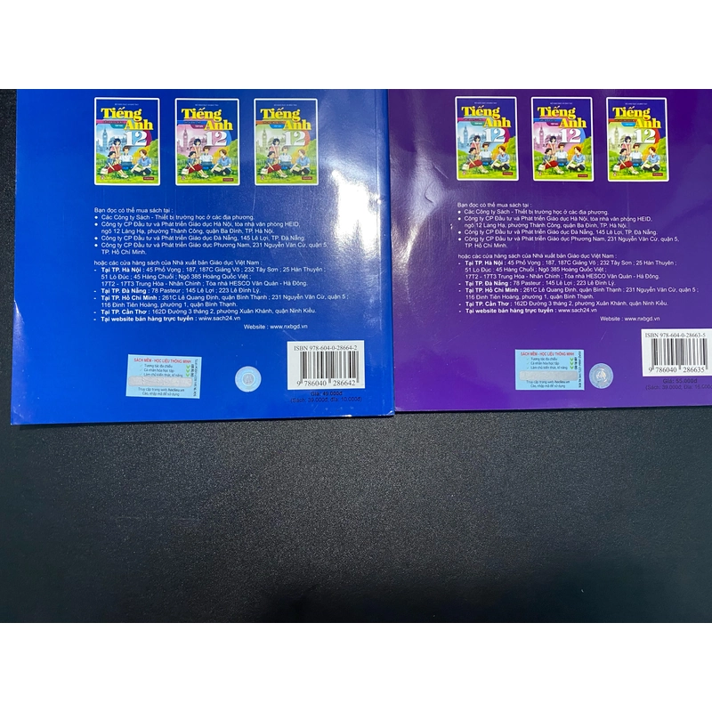 Sách Tiếng Anh lớp 12 (Tập 1 và 2) + Đĩa CD 358228