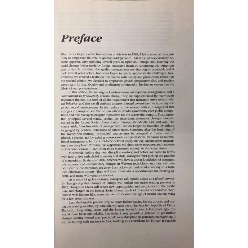 MANAGEMENT: PRINCIPLES AND PRACTICES - David H. Holt - 1993 463737