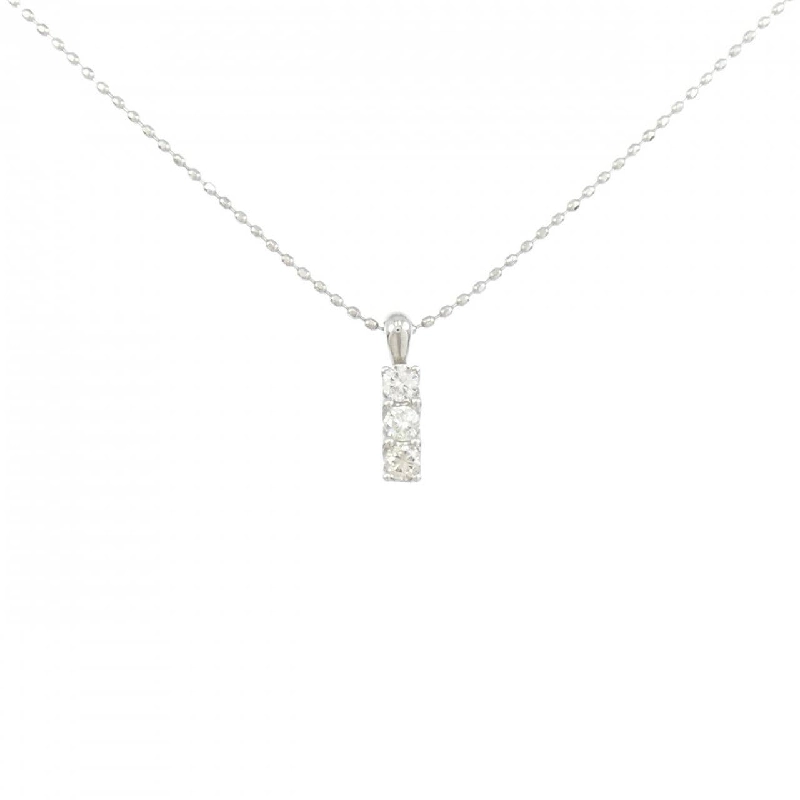 Dây chuyền kim cương ba viên PT900/PT850 0.15CT - Hàng hiệu Chính hãng 861458