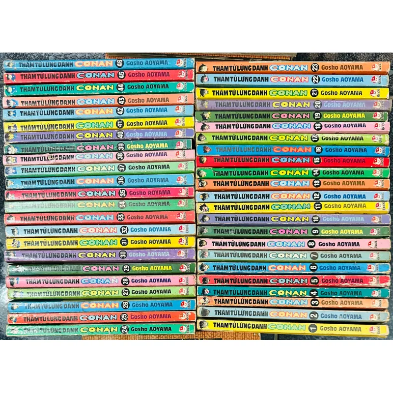 Thám tử lừng danh conan bìa màu full 46 tập đọc xuôi 971873