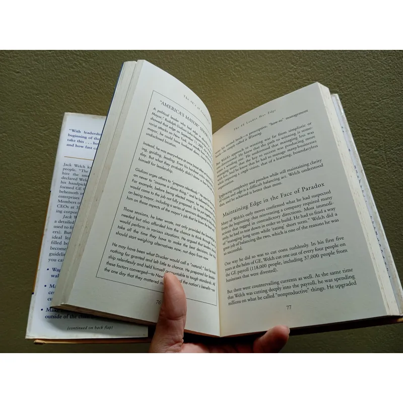 Jack Welch and the 4E's of leadership, sách Tiếng Anh english book  735967