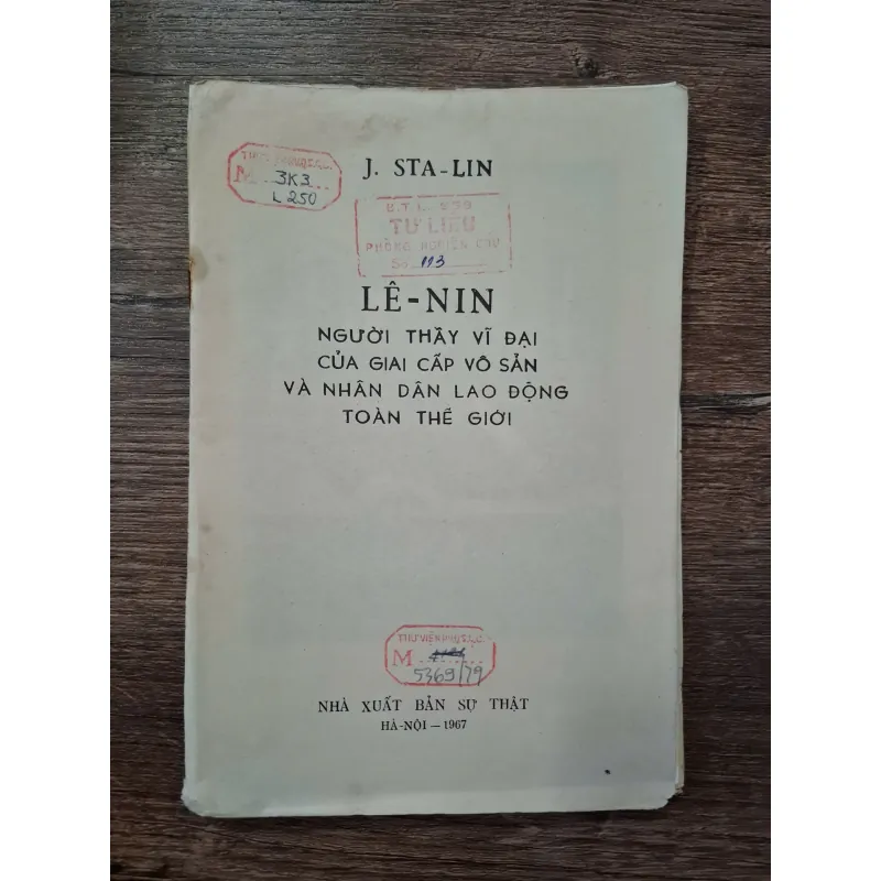 Lê-nin - Người Thầy Vĩ Đại Của Giai Cấp Vô Sản Và Nhân Dân Lao Động Toàn Thế Giới 709414