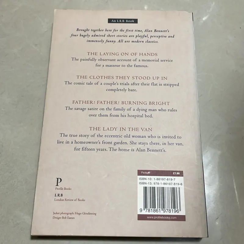 Four stories - Alan Bennett 1018771