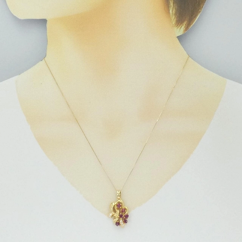 K18YG Nhẫn Ruby 1.17CT - Hàng hiệu Chính hãng 861394