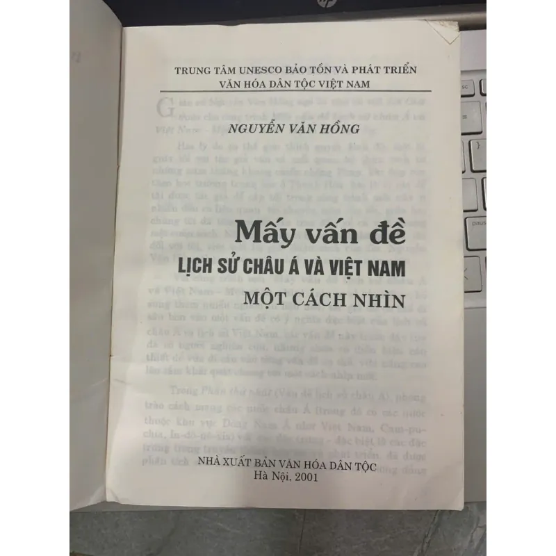 MẤY VẤN ĐỀ VỀ LỊCH SỬ CHÂU Á VÀ LỊCH SỬ VIỆT NAM - NGUYỄN VĂN HỒNG 602829