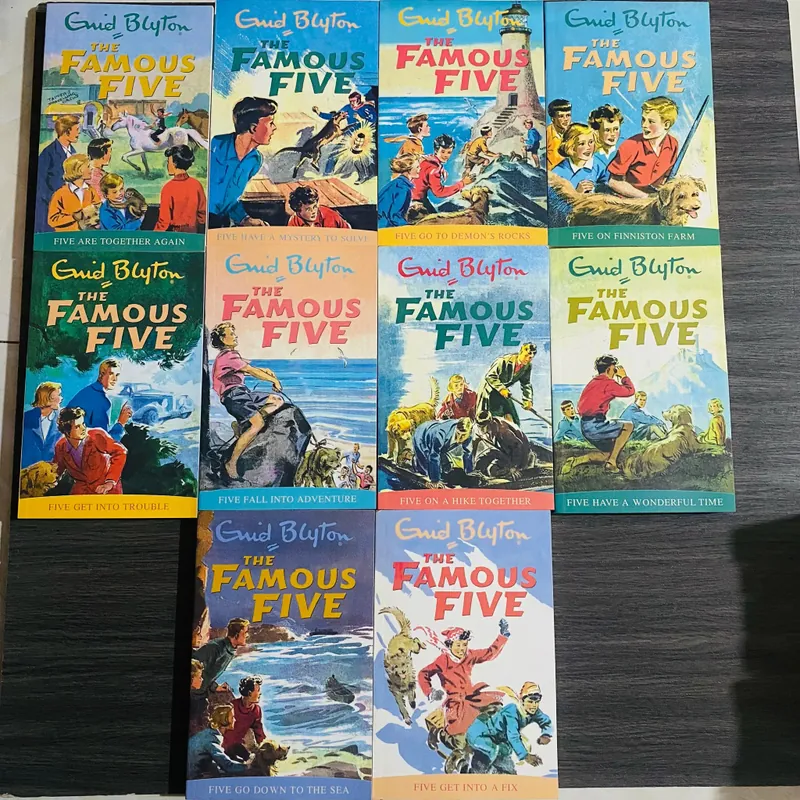 The Famous Five - bộ 5 lừng danh - 10 cuốn  564480