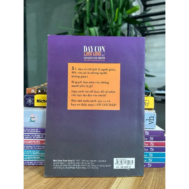Dạy con làm giàu (Tập 1 – Rich Dad Poor Dad) – Robert T. Kiyosaki 573297
