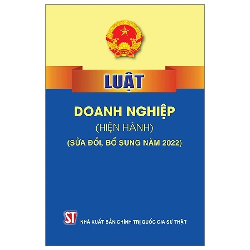 Luật Doanh Nghiệp (Hiện Hành) (Sửa Đổi, Bổ Sung Năm 2022) - Quốc Hội 282340