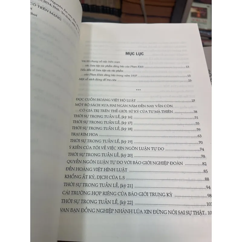 PHAN KHÔI - TÁC PHẨM ĐĂNG BÁO 1937 937123