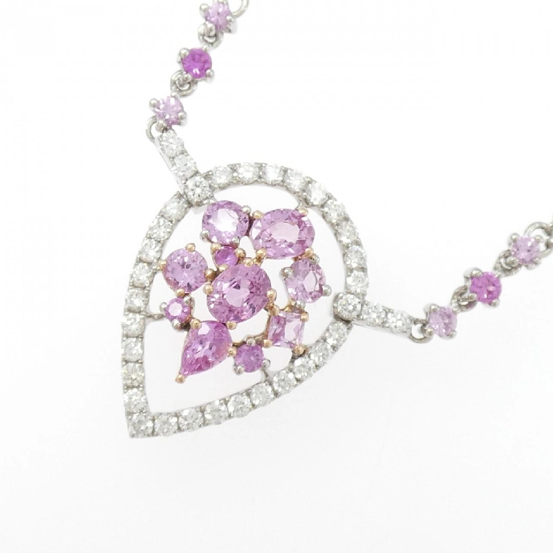 750WG/750PG Dây chuyền Sapphire 1.49CT - Hàng hiệu Chính hãng 860041