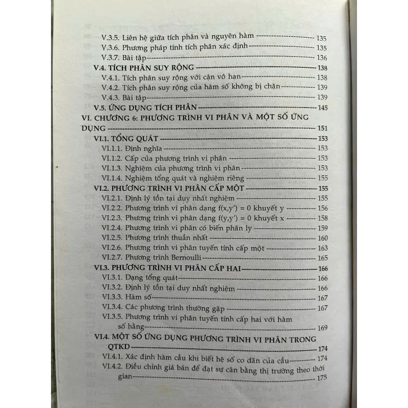 TOÁN CAO CẤP C1 VÀ MỘT SỐ ỨNG DỤNG TRONG KINH DOANH(Full bộ 2 tập) 702629