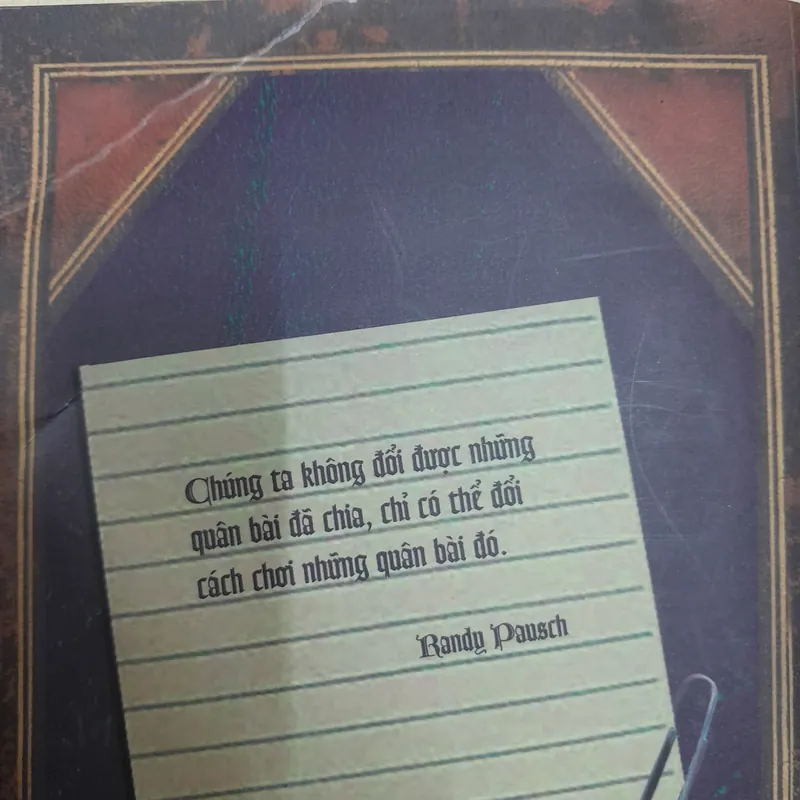 Bài giảng cuối cùng The last lecture. Randy Pausch 574164