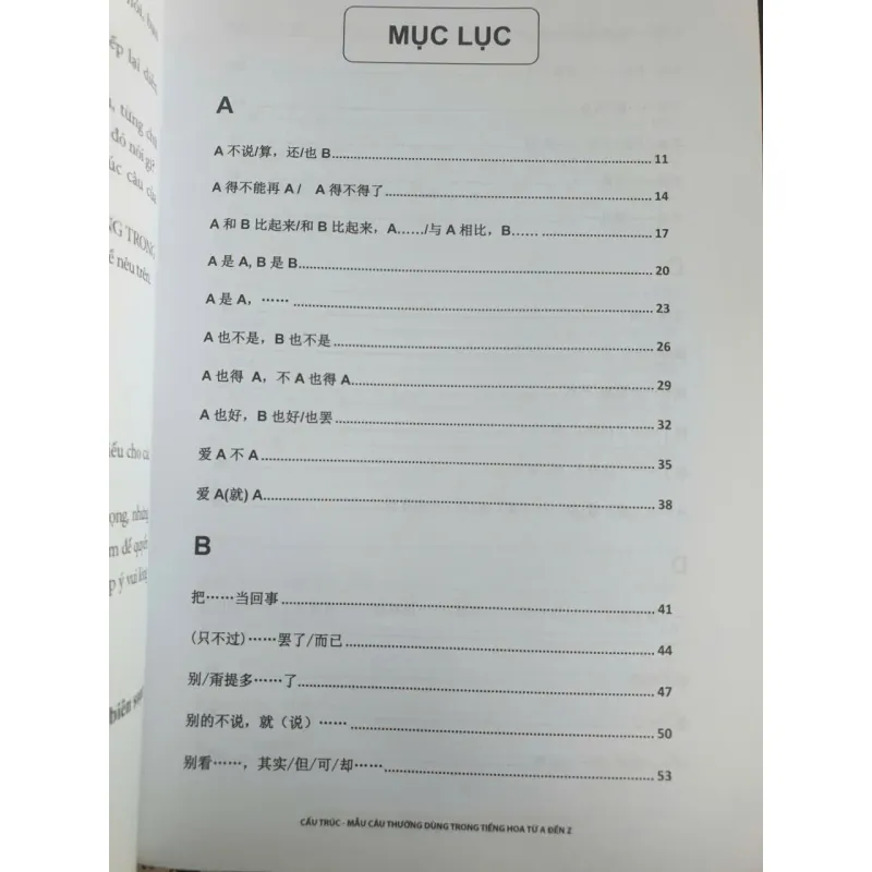 Cấu trúc và Mẫu câu Thường dùng Trong Tiếng Hoa Từ A đến Z 707817