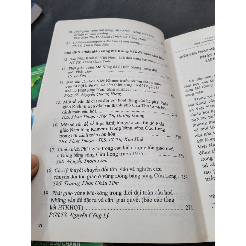 Phật giáo VÙNG MÊ-KÔNG (TẬP I, II & III) - Trương Văn Chung, Nguyễn Công Lý, Thích Nhật Từ, Thích Bửu Chánh 136620
