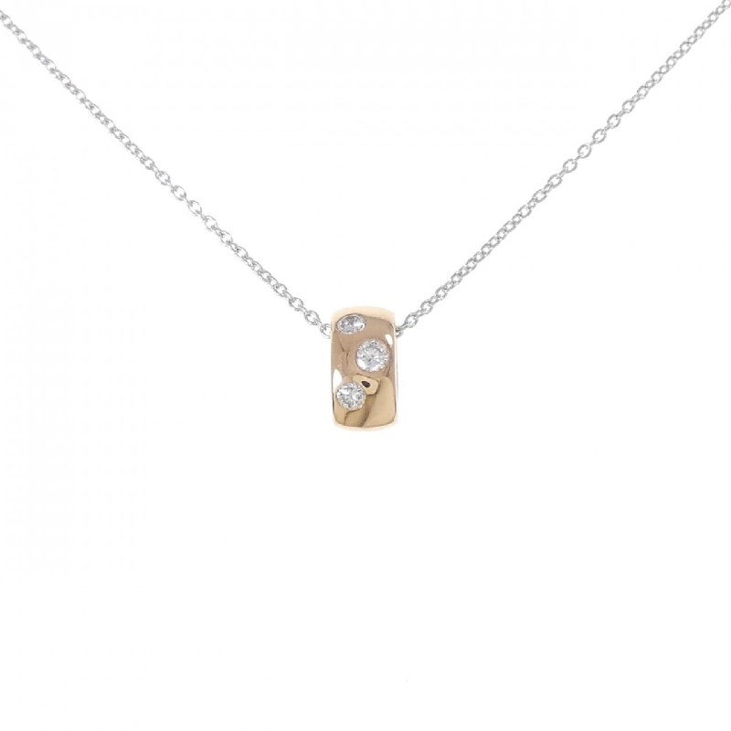 K18WG/K18PG Dây chuyền kim cương 0.33CT - Hàng hiệu Chính hãng 859999