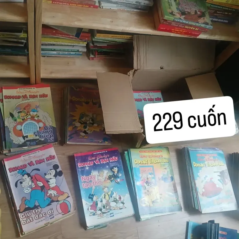 229 cuốn Donald và bạn hữu (hàng hiếm) 567059