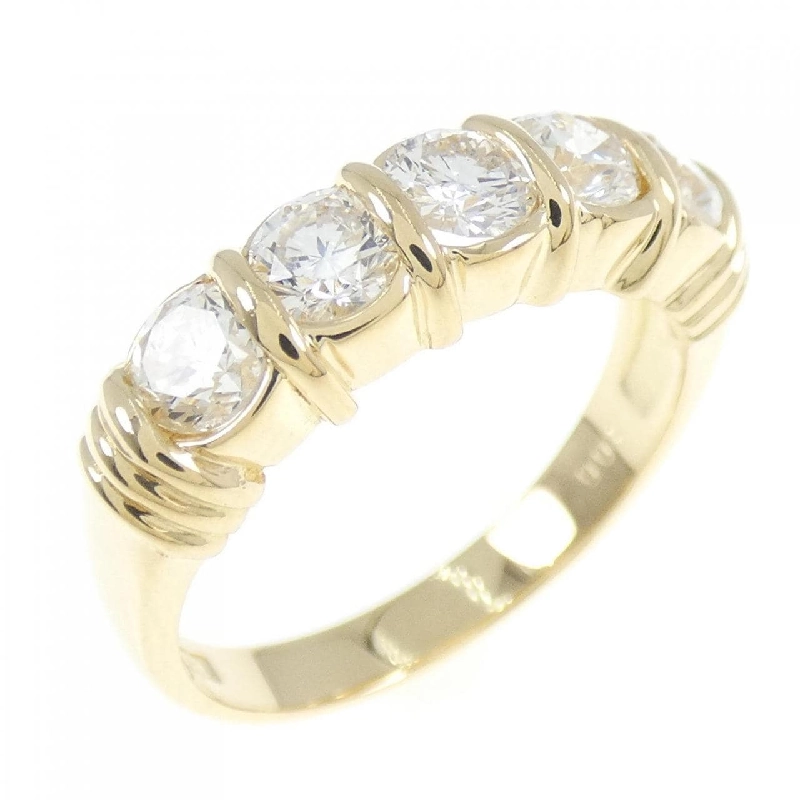 Nhẫn kim cương K18YG 1.00CT 671372