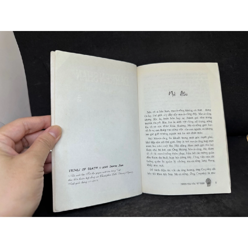 [Phiên Chợ Sách Cũ] Phiên Tòa Của Tử Thần - Những Câu Chuyện Lỳ Lạ Của Darren Shan - Tập 3 - Darren Shan 2804, 2011 445713