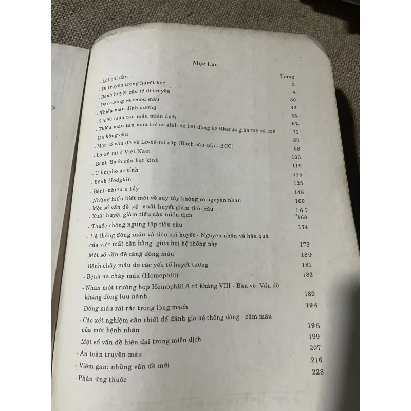 Bài giảng huyết học và truyền máu - hơn 200 trang, khổ lớn  750246