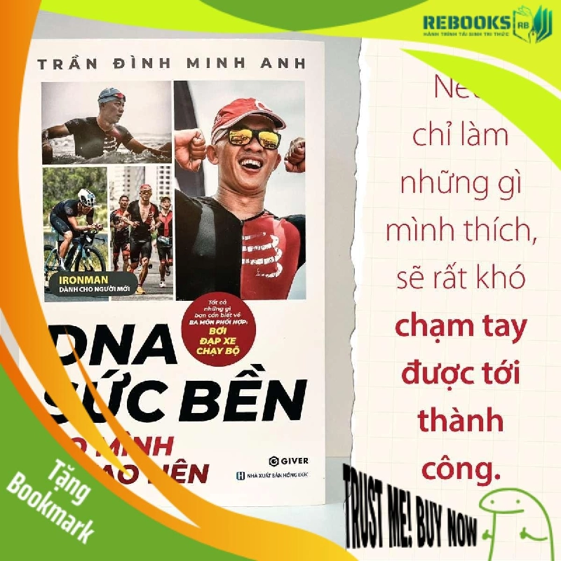 (TẶNG BOOKMARK) DNA Sức Bền Do Mình Tạo Nên - TRẦN ĐÌNH MINH ANH - SỨC KHỎE - THỂ THAO 943171