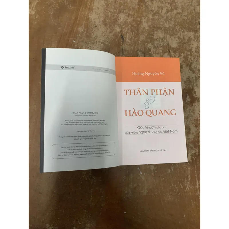 THÂN PHẬN VÀ HÀO QUANG - HOÀNG NGUYÊN VŨ 740864