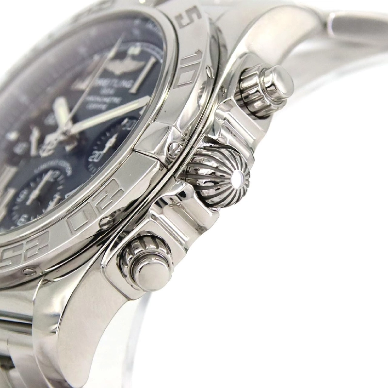 Đồng hồ Breitling Chronomat 44 Black Roman Mother of Pearl JAPAN LTD AB0111/S011B64PA SS tự động - Hàng hiệu chính hãng 882255