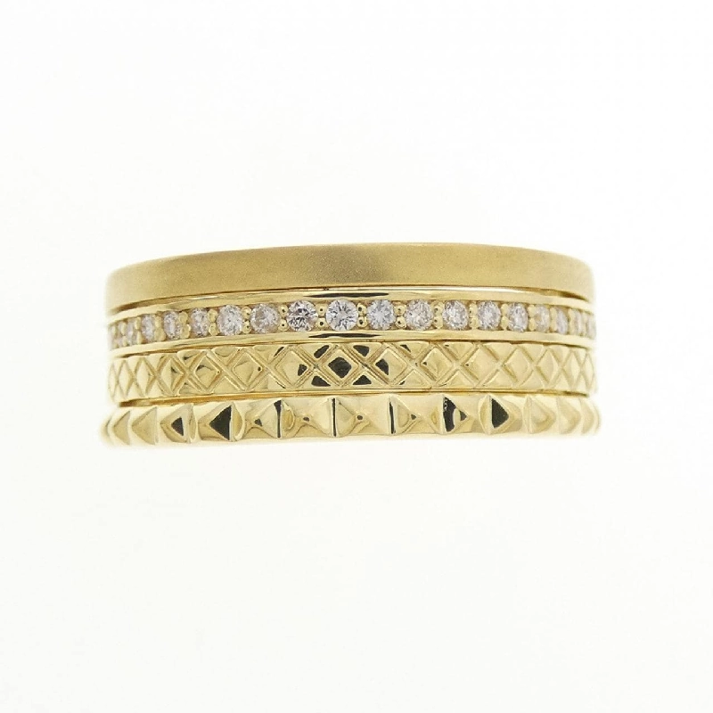 Nhẫn kim cương K18YG 0.16CT - Hàng hiệu Authentic 848173