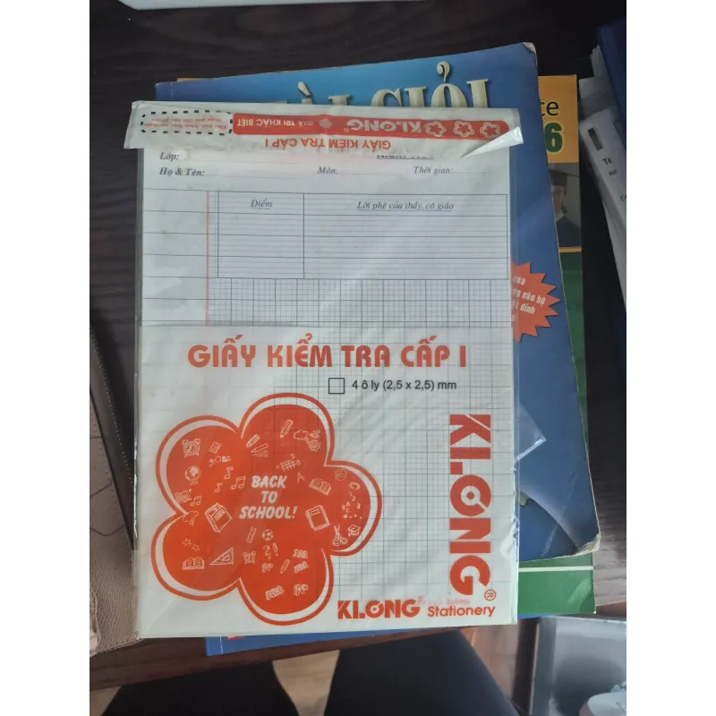 Giấy kiểm tra cấp 1 751222