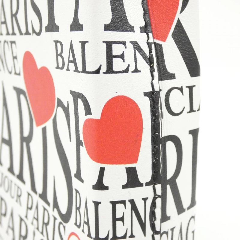 Túi xách Balenciaga Bonjour Paris Shopping Phone Holder 593826 1BW5N 617740