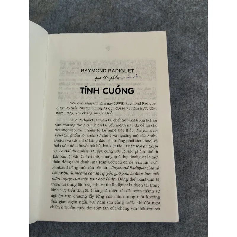 TÌNH CUỒNG - RAYMOND RADIGUET 574673