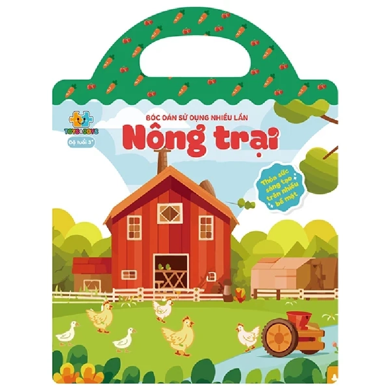 Bóc Dán Sử Dụng Nhiều Lần - Nông Trại (2025) - Đinh Tị 717245