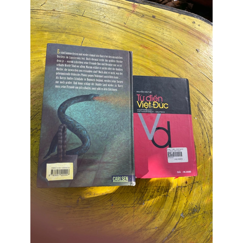 Combo Từ điển Việt Đức và HARRY POTTER bản tiếng Đức 537222