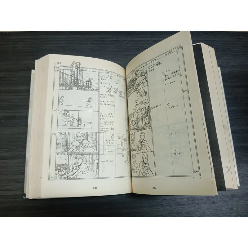 The storyboard book steam boy, sách ngoại văn 738986