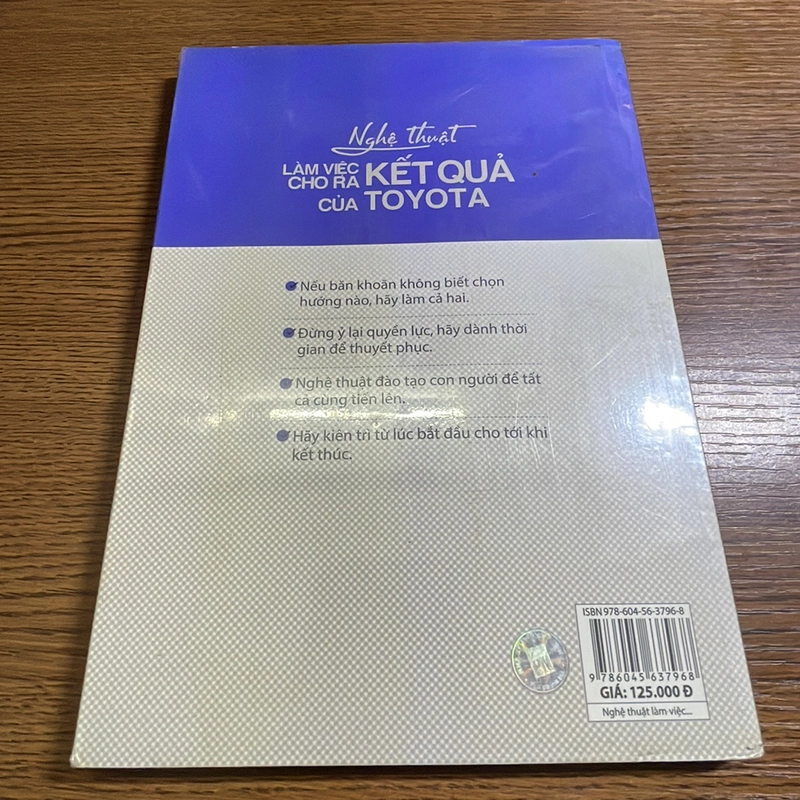 Nghệ thuật làm việc cho ra kết quả của Toyota Wakamatsu 370471