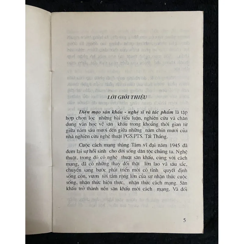 Diện mạo sân khấu: Nghệ sĩ và tác phẩm - Tất Thắng 1021952