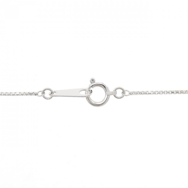 K18WG Dây chuyền kim cương chéo 0.56CT - Hàng hiệu chính hãng 858140