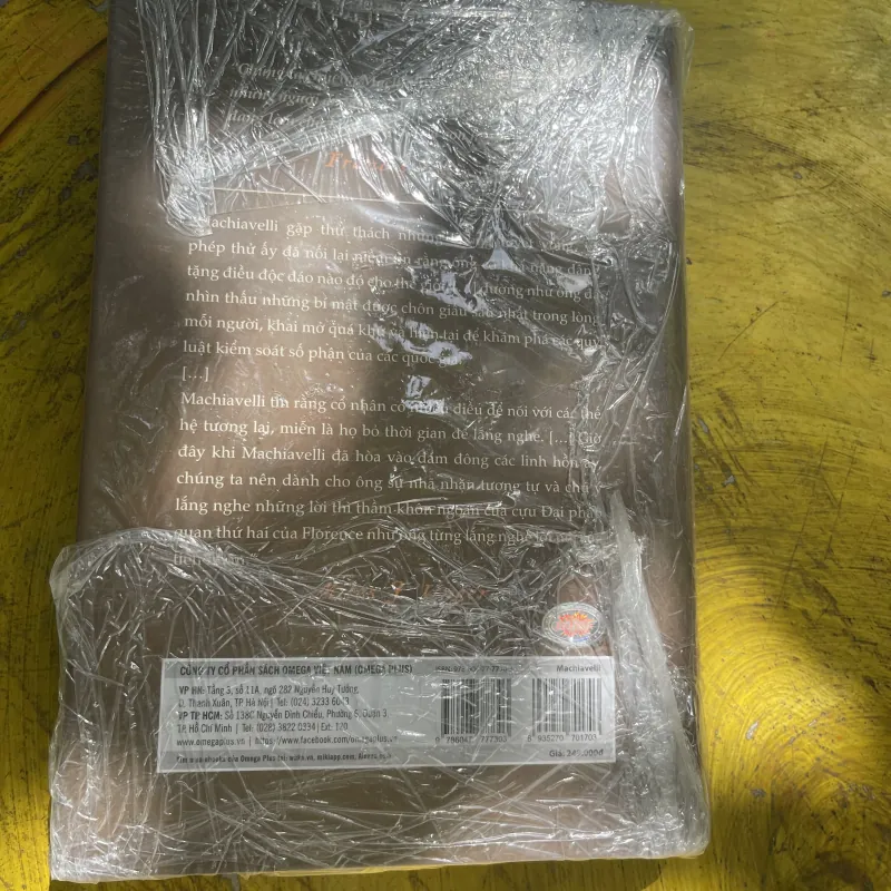 MACHIAVELLI - mega+ xuất bản bìa cứng nguyên sael 746952