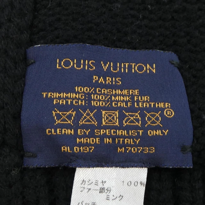 Louis Vuitton LOUIS VUITTON Écharpe Night Fur M70733 Khăn quàng - Hàng hiệu Chính hãng 890925