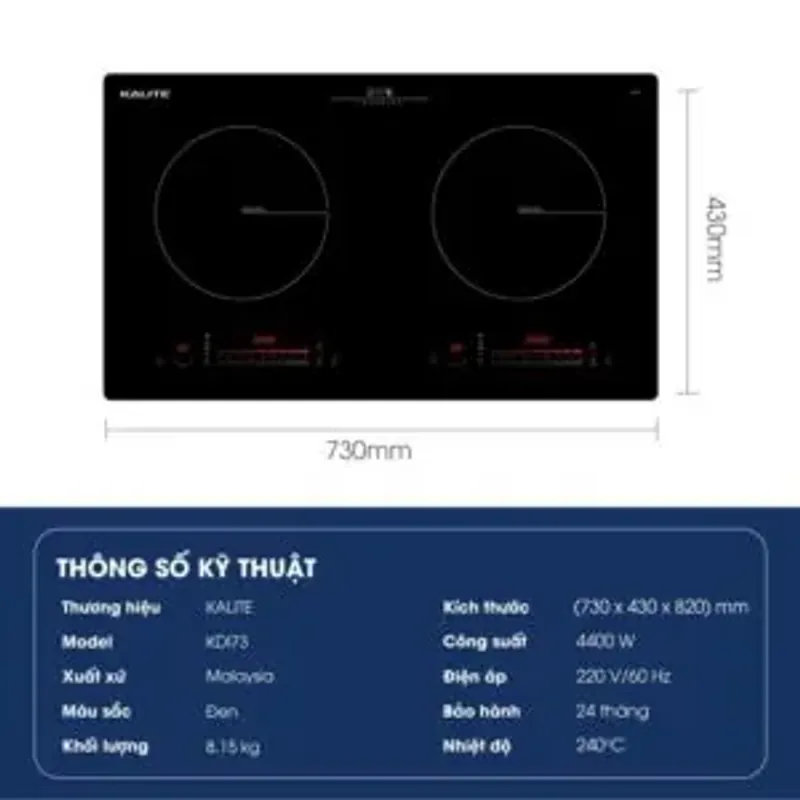 ⚡ Kalite KDI73 – Bếp từ quốc dân cho mọi căn bếp Việt 728616