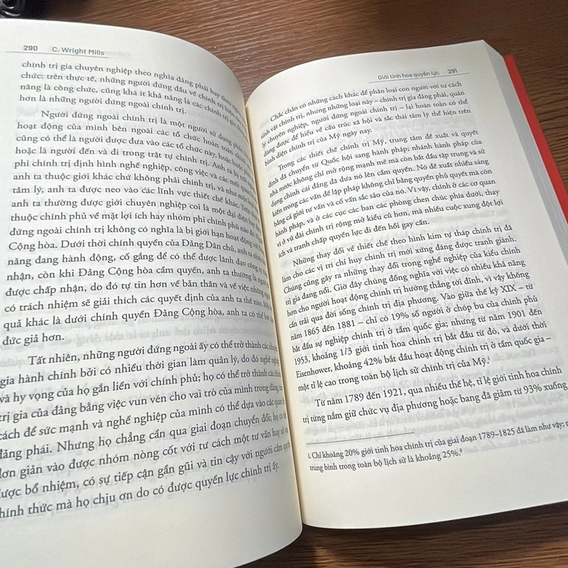 Giới tinh hoa quyền lực Wright Mills 357217