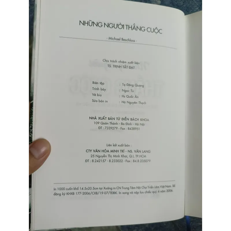 Những người thắng cuộc - Michael Beschloss 558611