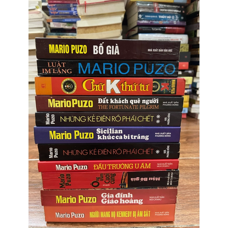 Marizo Puzo combo 11 cuốn  541973