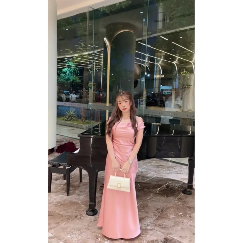 Đầm lụa size S 974282