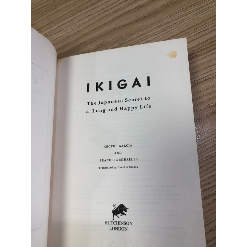 IKIGAI The Japanese Secret to a Long and Happy Life (bìa cứng) 335386