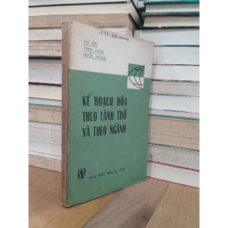 Kế hoạch hóa theo lãnh thổ và theo ngành - V. Ph. Páp-len-cô 735253