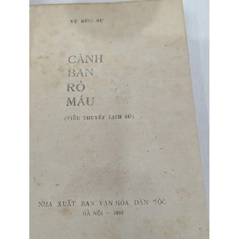 Cành ban rỏ máu - Vũ Hữu Sự 696045